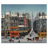 MICHEL DELACROIX Paris Chromo Litho