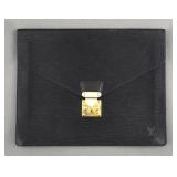 Louis Vuitton Epi Porte Documents Senateur COA