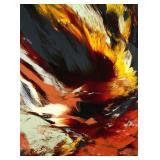 LEONARDO NIERMAN Abstract Painting