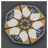 Mettlach Elderberry Blossom Plate