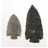 (2) Base Tang Knives Blades Texas