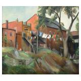 EUGENIE MCEVOY City Scene Painting