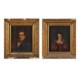 2 English School 19th c Portrait Paintings