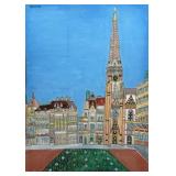 EMERIK FEJES Cathedral Painting