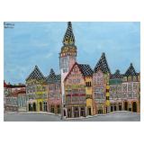 EMERIK FEJES Cityscape Painting