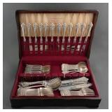 Wallace Grand Baroque Sterling Service For 12