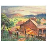 W. BRADFORD GREEN Landscape Painting