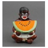 Black Americana Nodder Salt Pepper Set