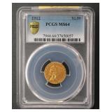 1912 $2.5 Indian Quarter Eagle PCGS MS64