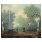 PAUL WESLEY ARNDT Romantic Landscape Ptg