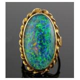 14K Gold & Opal Ring