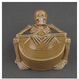 Vintage Porcelain Skeleton Dish