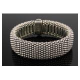 LAGOS CAVIAR Sterling Silver & 18K Gold Bracelet