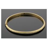 18k Gold Diamonds Eternity Bracelet