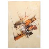 LEONARDO NIERMAN Abstract Painting