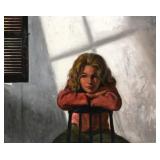 JOSEPH SHEPPARD Young Woman seated Ptg