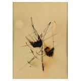 LEONARDO NIERMAN Abstract Painting