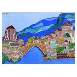 EMERIK FEJES Stari Bridge Painting