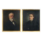 2 English School 19th c. Portraits