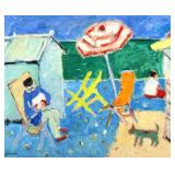 ANDRE HENOCQUE Beach Painting