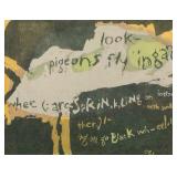 Corita Kent "Pigeons Flying" Screen Print