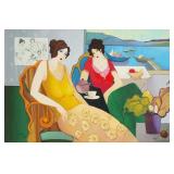 ITZCHAK TARKAY Seaside Serigraph