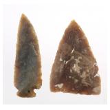 Texas Triangle and Base Tang Point Blade