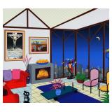 FANCH LEDAN Interior Serigraph