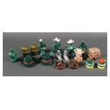 (9) Vintage Western Salt Pepper Shaker Sets