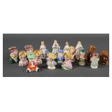 (9) Vintage Ethnic Figure Salt Pepper Shakers