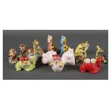 (8) African Safari Animals Salt Pepper Shakers