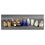 (7) Vintage Oversized Salt Pepper Shaker Sets