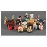 (8) Vintage Native American Salt Pepper Shakers