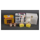 (5) Pop Culture Salt and Pepper Shaker Sets