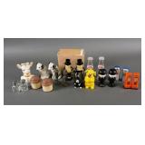 (12) Vintage Advertising Salt Pepper Shaker Sets