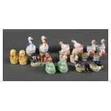 (9) Vintage Duck Salt and Pepper Shaker Sets