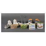 (9) Travel Souvenir Salt Pepper Shaker Sets