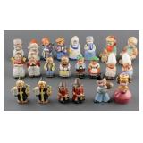 (11) Vintage Ethnic Figure Salt Pepper Shakers