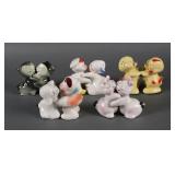 (5) Vintage Hugger Salt and Pepper Shaker Sets