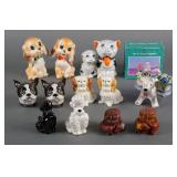 (8) Collectible Dog Salt Pepper Shaker Sets