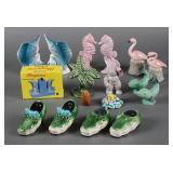 (8) Vintage Florida Theme Salt Pepper Shaker Sets