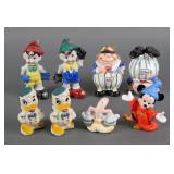 (4) Vintage Disney Salt and Pepper Shaker Sets