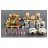 (8) Decorative Salt and Pepper Shaker Sets