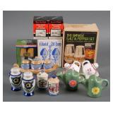 (9) Vintage Decorative Salt Pepper Shaker Sets