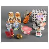 (7) Nursery Rhyme Folk Tale Salt Pepper Shakers