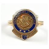 10K DOJ Service Ring