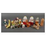 (6) Nursery Rhyme Salt Pepper Shaker Sets