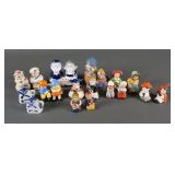 (10) Vintage Ethnic Figural Salt Pepper Shakers