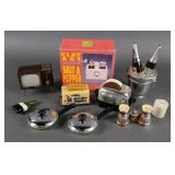 (8) Household Themed Salt Pepper Shaker Sets