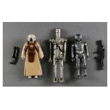 (3) Star Wars Bounty Hunter Action Figures